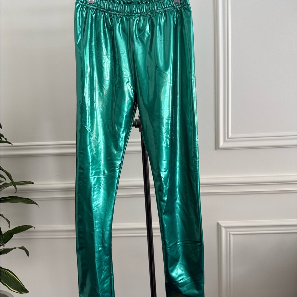 LILI SIDONIO- Shimmer Green Bottoms